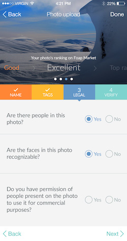 Foap Excellent 可见度截图